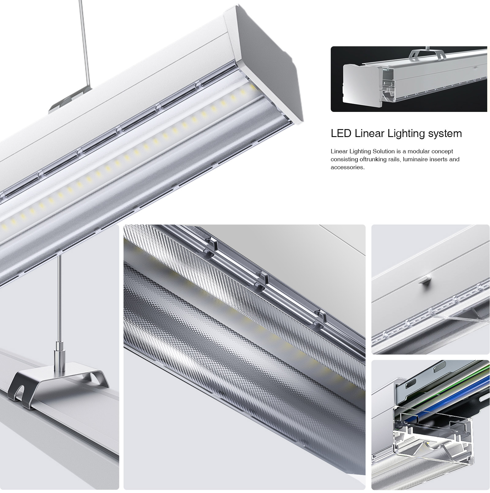 LED Accessories for LED Linear Light - Kosoom L0114N-Lighting Accessories--03