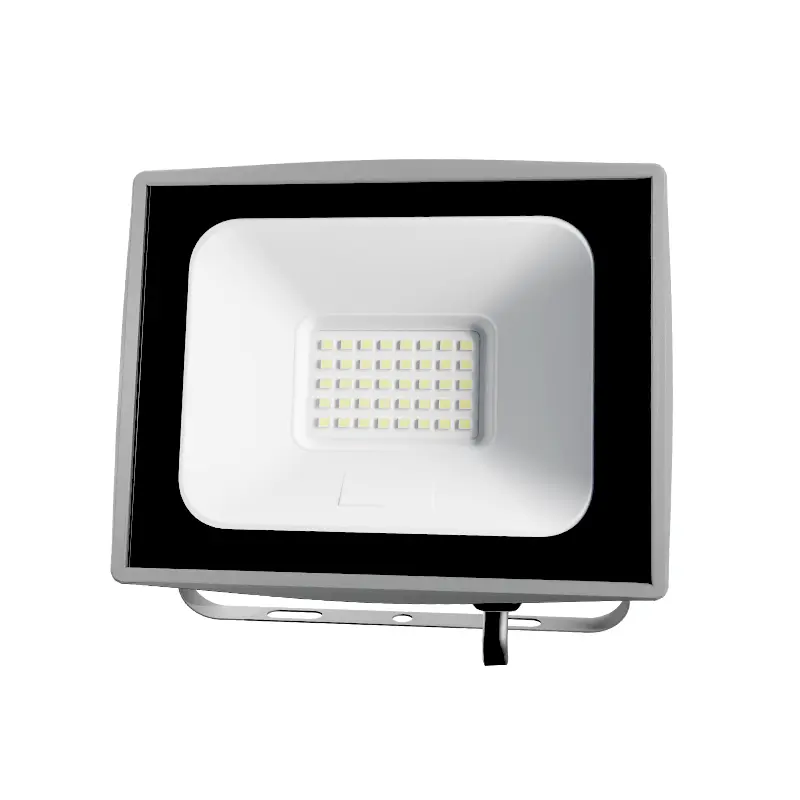 Projecteur Exterieur LED Plat Blanc 30W 4000K sans câble - Global
